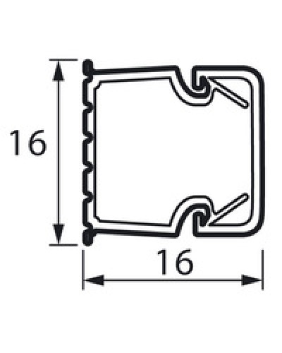 Кабель-канал METRA 16x16 Legrand (638191) в Королеве Кабель-канал Pintop.ru
