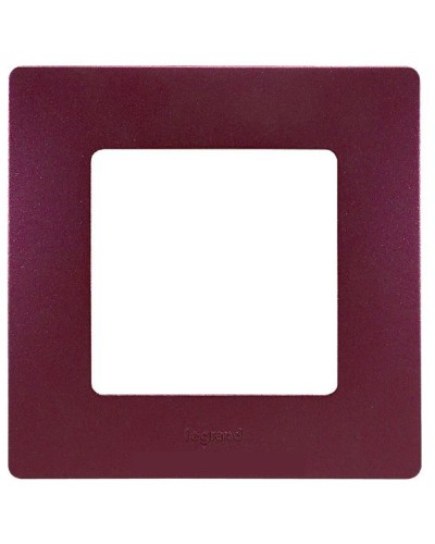 Рамка 1 пост Etika сливовый Legrand 672561 в Королеве Аксессуары для кабель-канала Pintop.ru