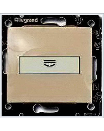 Выключатель c картой 10А слоновая кость Valena Legrand 774134 в Королеве Аксессуары для кабель-канала Pintop.ru