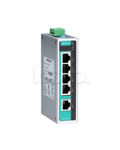 Коммутатор неуправляемый промышленный 5-портовый Moxa EDS-205A-T в Королеве Коммутаторы Pintop.ru