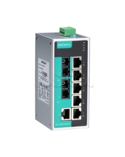 Коммутатор неуправляемый промышленный 8-портовый Moxa EDS-208A-SS-SC в Королеве Коммутаторы Pintop.ru