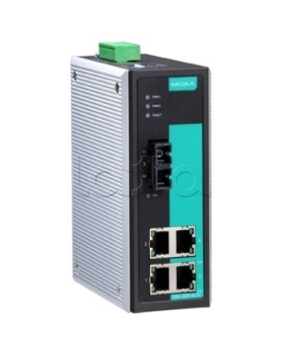 Коммутатор неуправляемый промышленный 4-портовый Moxa EDS-305-S-SC-T в Королеве Коммутаторы Pintop.ru