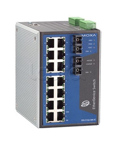 Коммутатор управляемый промышленный 16-портовыйMoxa EDS-516A-MM-SC в Королеве Коммутаторы Pintop.ru