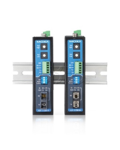 Конвертор RS-232/422/485 в оптику SC Moxa ICF-1150-S-SC в Королеве Дополнительное оборудование для ОПС Pintop.ru
