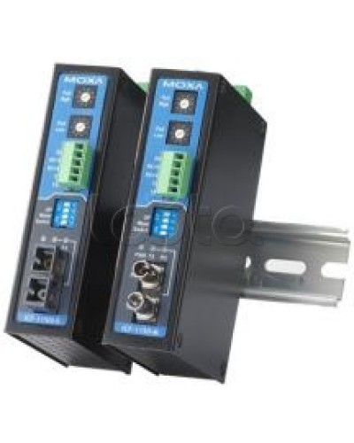 Конвертор RS-232/422/485 в оптику SM (ST) Moxa ICF-1150-S-ST-T в Королеве Дополнительное оборудование для ОПС Pintop.ru