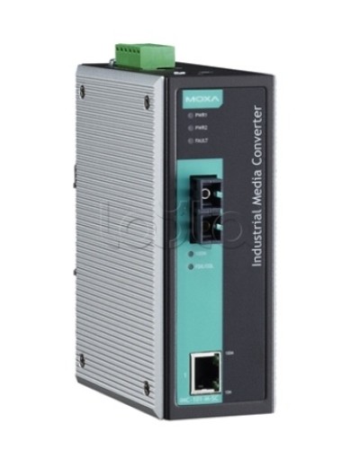 Медиаконвертер Ethernet 10/100BaseTX в 100BaseFX (SC) Moxa IMC-101-S-SC-T в Королеве Дополнительное оборудование для ОПС Pintop.ru