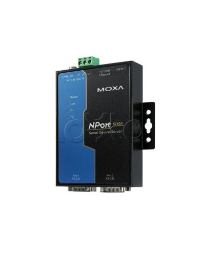Сервер 2-портовый RS-232 в Ethernet Moxa NPort 5210A-T в Королеве Дополнительное оборудование для ОПС Pintop.ru