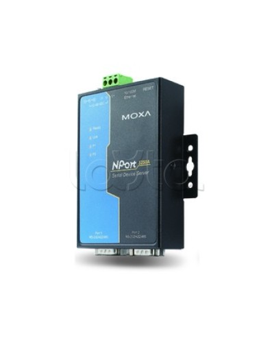 Сервер 2-портовый RS-232/422/485 в Ethernet Moxa NPort 5250A в Королеве Дополнительное оборудование для ОПС Pintop.ru