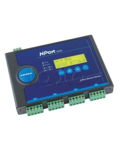 Сервер 4-портовый RS-422/485 в Ethernet Moxa NPort 5430 в Королеве Дополнительное оборудование для ОПС Pintop.ru