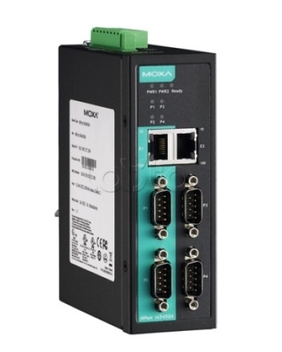 Сервер 4-портовый RS-232/422/485 в Ethernet Moxa NPort IA 5450A в Королеве Дополнительное оборудование для ОПС Pintop.ru