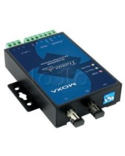Конвертор RS-232/422/485 в оптику SM (ST) Moxa TCF-142-S-ST-T в Королеве Дополнительное оборудование для ОПС Pintop.ru