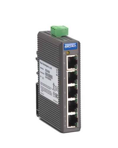 Коммутатор неуправляемый промышленный 5-портовый Moxa EDS-205 в Королеве Коммутаторы Pintop.ru