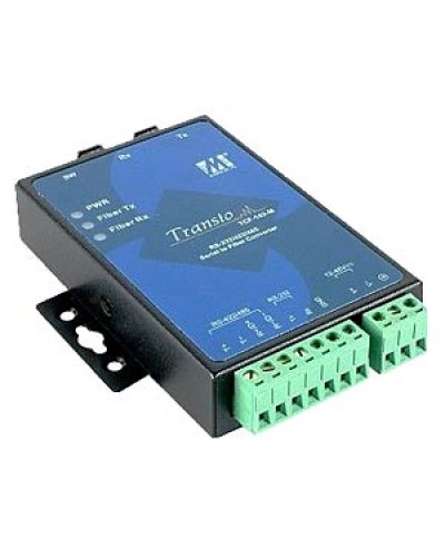 Конвертор RS-232/422/485 в оптику SM (ST) Moxa TCF-142-S-ST в Королеве Дополнительное оборудование для ОПС Pintop.ru