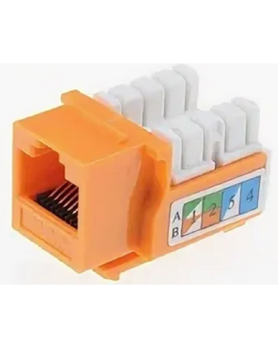 Модуль-вставка NIKOMAX (NMC-KJUE2-FT-OR) в Королеве Модули Keystone Pintop.ru