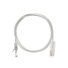 Шнур коммутационный 2хRJ45/8P8C F/UTP кат.5е (NMC-PC4SD55B-020-GY) NIKOMAX (2 м)