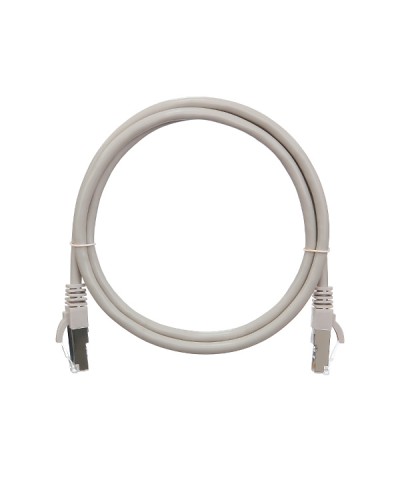 Шнур коммутационный 2хRJ45/8P8C S/FTP кат.6 (NMC-PC4SE55B-075-GY) NIKOMAX (7.5 м) в Королеве Патчкорды (медные) Pintop.ru