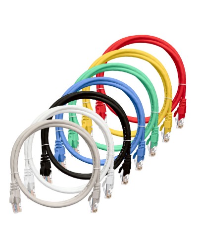 Шнур коммутационный 2хRJ45/8P8C U/UTP кат.5е (NMC-PC4UD55B-005-GN) NIKOMAX (0.5 м) в Королеве Патчкорды (медные) Pintop.ru