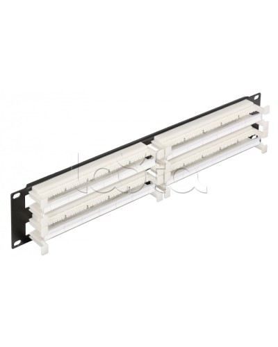 Патч-панель 2U 200 пар NIKOMAX (NMC-RB110-200) в Королеве Кроссовое оборудование тип 110 Pintop.ru