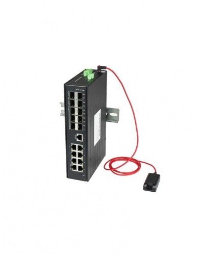 Промышленный управляемый (L2+) Ultra PoE коммутатор NST NS-SW-8G10GX-SPL/IM в Королеве Коммутаторы Pintop.ru