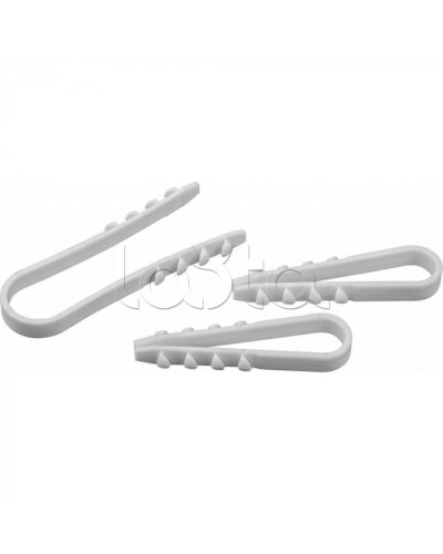 Дюбель-хомут Navigator 82 311 NCU-19-25-65-100-WH (100 шт/упак) в Королеве Крепеж: Дюбели, шурупы, саморезы Pintop.ru