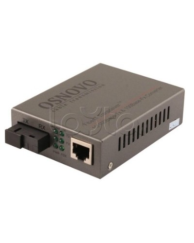 Медиаконвертер оптический OSNOVO OMC-100-21S5b в Королеве Медиаконвертеры Pintop.ru