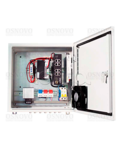 Cтанция базовая, уличная OSNOVO OS-44T1 в Королеве Блоки питания для кожухов и камер Pintop.ru
