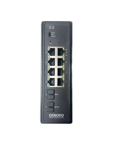 OSNOVO SW-80802-IM(port 90W,360W) Промышленный Web-управляемый PoE коммутатор в Королеве Коммутаторы Pintop.ru