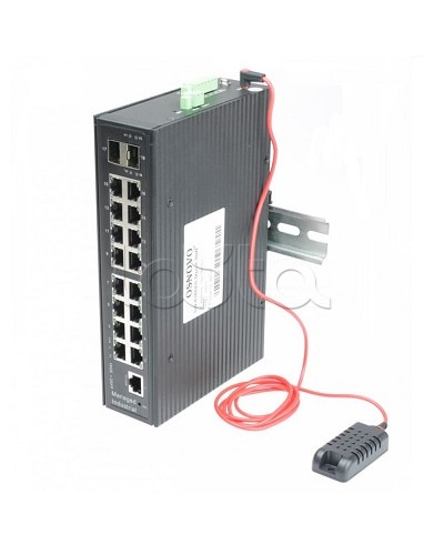 Коммутатор OSNOVO SW-81602/ILS (Port 90W, 600W) в Королеве Модули SFP/XFP/GBIC Pintop.ru