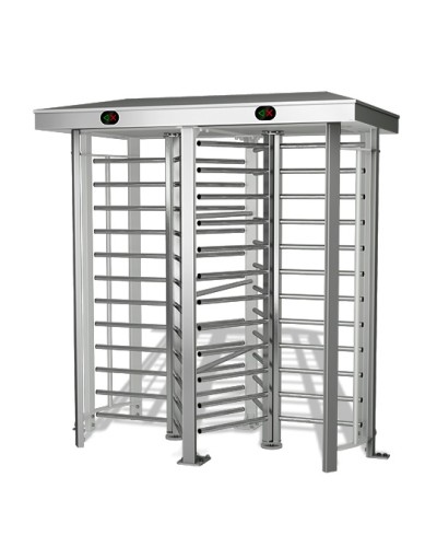 Турникет электромеханический сдвоенный полноростовой из нержавеющей стали Oxgard Praktika Т-10-Н Doublе Pass (ВЗР 2332-02) в Королеве Турникеты Pintop.ru