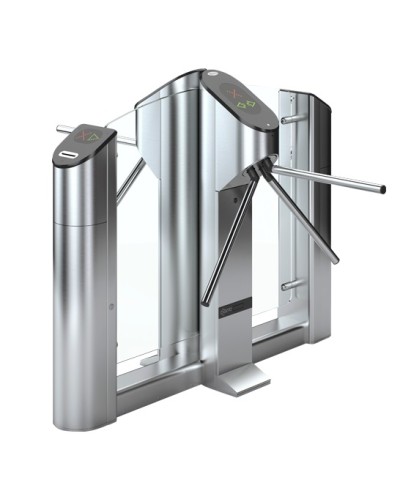 Турникет моторизованный двухсторонний с картоприемником Oxgard Praktika Т-03-DК-2BC2R в Королеве Турникеты Pintop.ru