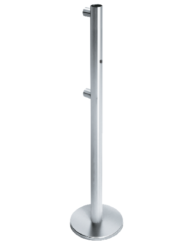 Стойка ограждения односторонняя Oxgard ВЗР2442.09.62 в Королеве Ограждения Pintop.ru