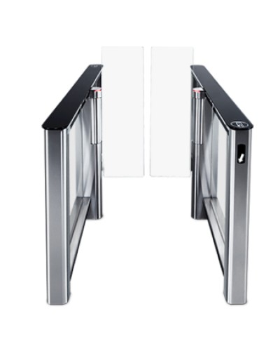 Турникет Скоростной проход PERCo-ST-01 с крышками из нержавеющей стали створки шириной 300 мм в Королеве Турникеты PERCo Pintop.ru