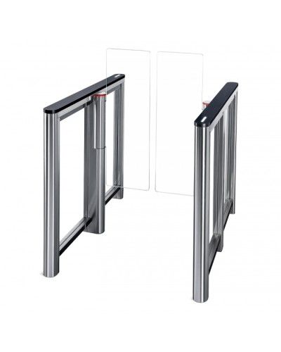 Турникет Скоростной проход PERCo-ST-11 с крышками из искусственного камня со створками 300 м увеличенной высоты (1300 мм) в Королеве Турникеты Pintop.ru