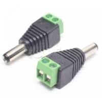 Разъем питания штекер 2,1х5,5 с клеммной колодкой (50шт/уп) PROCONNECT 14-0314-4