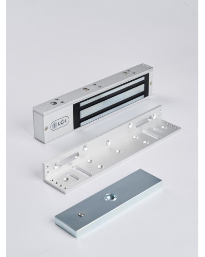 R-Lock RL-EML280-L0S - Электромагнитный замкок, 280кг, DC12/24B, цвет серебристый сатинированный алюминий RAL 7047 в Королеве Электромагнитные замки Pintop.ru