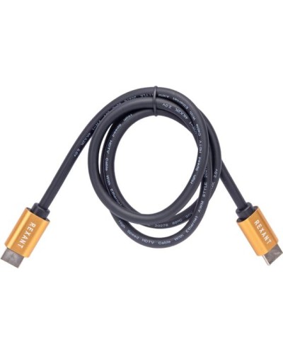 Кабель HDMI - HDMI 2.0, 1м, Gold REXANT 17-6102 в Королеве Системы видеонаблюдения Pintop.ru