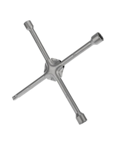 Ключ-крест баллонный 17х19х21 мм, под квадрат 1/2, усиленный, толщина 16 мм REXANT (12-5881) в Королеве Монтажные материалы Pintop.ru