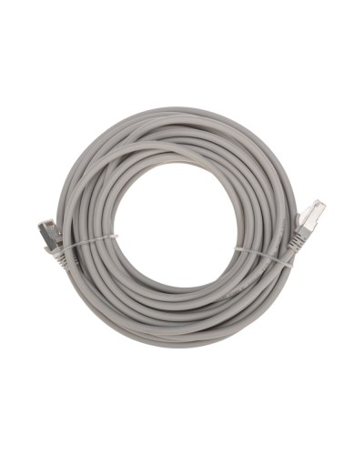 Патч-корд S/FTP, CAT 6A (10G), RJ45-RJ45, 28AWG, LSZH, серый, 10м REXANT 02-0390-10 в Королеве Патчкорды (медные) Pintop.ru