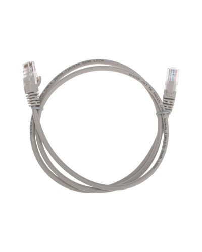 Патч-корд U/UTP, CAT 5e, RJ45-RJ45, 26AWG, LSZH, серый, 1м REXANT 02-0100-1 в Королеве Патчкорды (медные) Pintop.ru