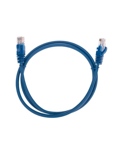 Патч-корд U/UTP, CAT 5e, RJ45-RJ45, 26AWG, LSZH, синий, 1м REXANT 02-0104-1 в Королеве Патчкорды (медные) Pintop.ru