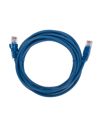 Патч-корд U/UTP, CAT 5e, RJ45-RJ45, 26AWG, LSZH, синий, 3м REXANT 02-0104-3 в Королеве Патчкорды (медные) Pintop.ru