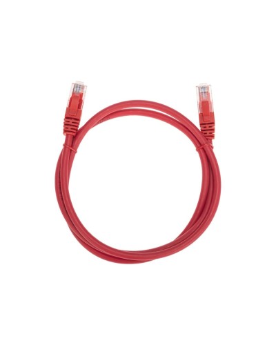 Патч-корд U/UTP, CAT 6, RJ45-RJ45, 26AWG, LSZH, красный, 1м REXANT 02-0293-1 в Королеве Патчкорды (медные) Pintop.ru