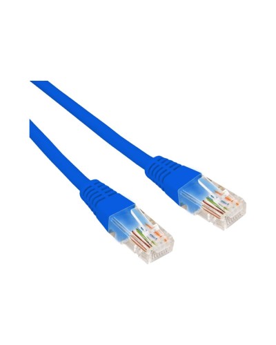 Патч-корд U/UTP, CAT 6, RJ45-RJ45, 26AWG, LSZH, синий, 0,3м REXANT 02-0294-03 в Королеве Патчкорды (медные) Pintop.ru