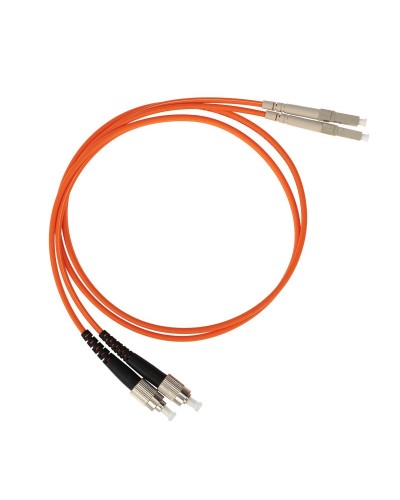 Патч-корд оптический переходной (MM), 50/125 (OM2), LC/UPC-FC/UPC, (Duplex), LSZH, 1м 50-3267 в Королеве Патч-корды оптические Pintop.ru