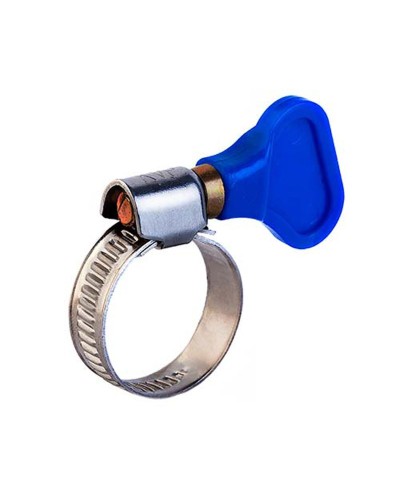 Хомут червячный 16-25/9-0,7мм, с ключом, нержавеющая сталь W2, (50 шт/уп) REXANT 07-0716-1 в Королеве Стяжки-хомуты Pintop.ru