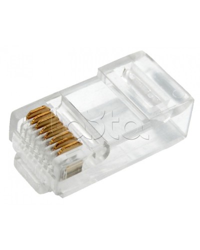 Джек RJ-45 8P8C CAT 6 (50шт/уп) REXANT 05-1031-4 в Королеве Коннекторы и разъемы Pintop.ru