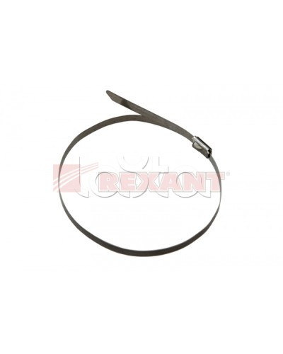 Хомут-стяжка металлический 4.6х360 мм (50шт/уп) REXANT 07-0368 в Королеве Стяжки-хомуты Pintop.ru