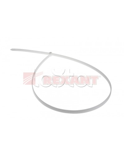 Хомут-стяжка нейлоновый 9х1020 мм белый (100шт/уп) REXANT 07-1020 в Королеве Стяжки-хомуты Pintop.ru