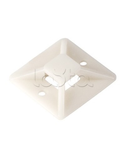 Площадка самоклеющаяся 25 х 25 мм 100 шт (10шт/уп) REXANT 07-2025 в Королеве Стяжки-хомуты Pintop.ru