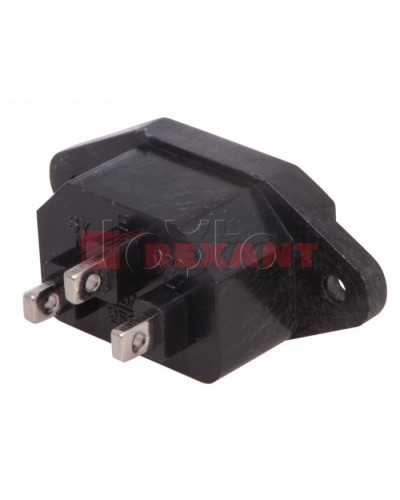 Гнездо сетевое на корпус (25шт/уп) REXANT 11-0001 в Королеве Коннекторы Pintop.ru